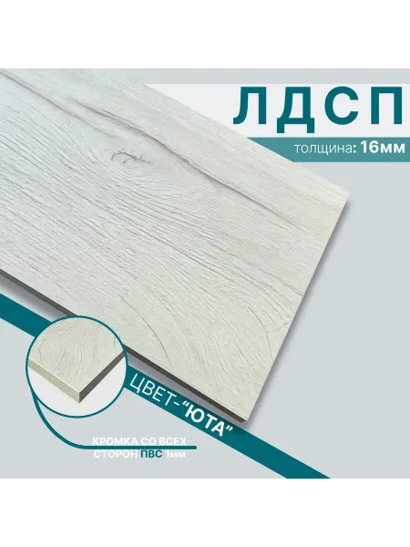 Мебельный щит из ЛДСП 16мм 720х410 Цвет Юта