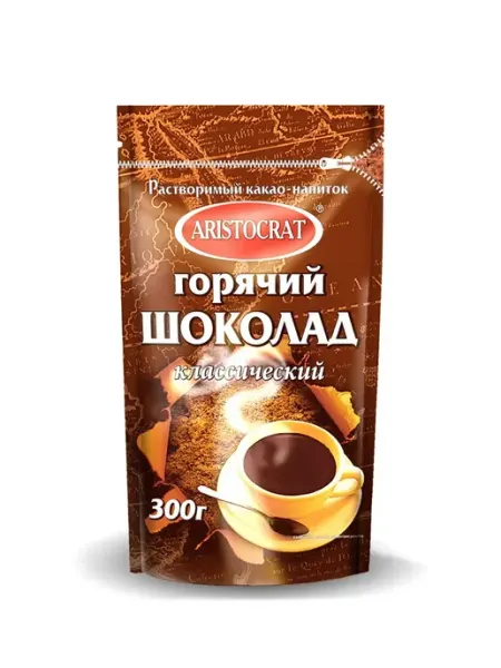 ARISTOCRAT Растворимый горячий шоколад Классический, 300 гр