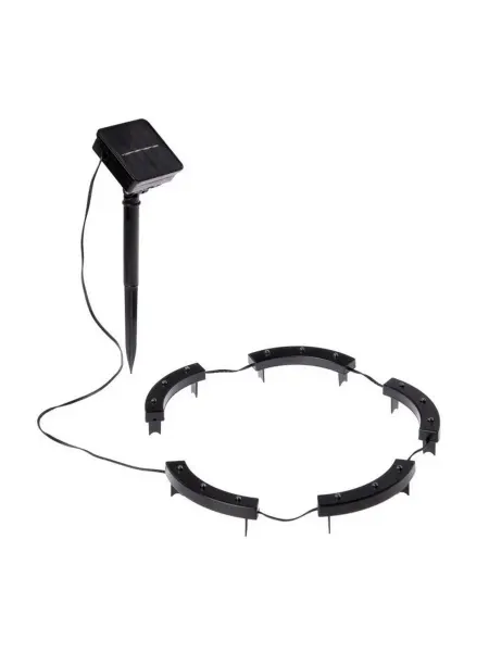 Luazon Lighting Садовый светильник «Обруч», уличный, на солнечной батарее, 1