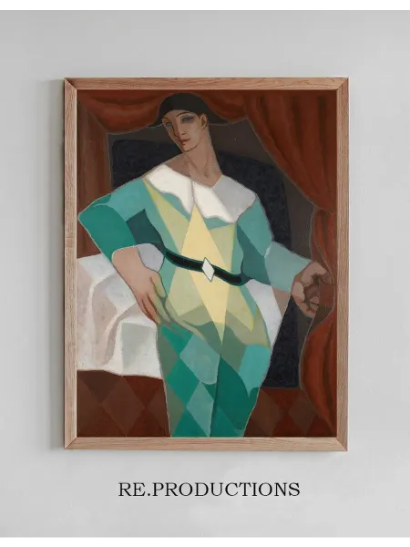 Re.productions Постер Arlequin - Juan Gris