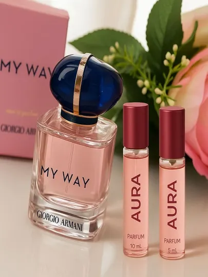Духи пробники для женщин My Way Giorgio Armani, летний осенний распив