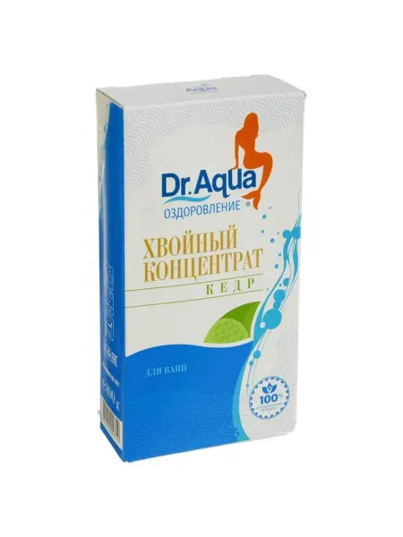 Dr. Aqua Хвойный концентрат для ванн Кедр 800 г