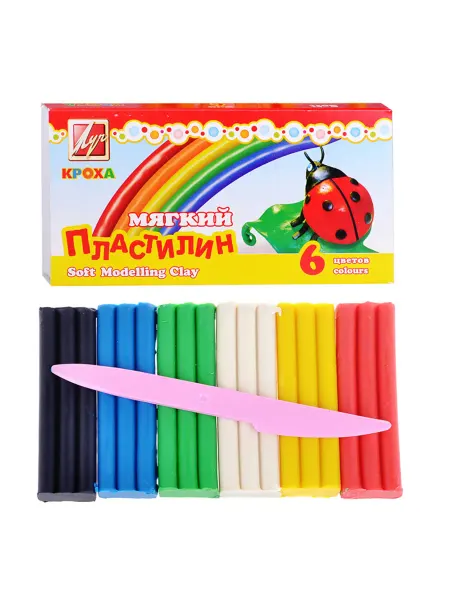 My Sweet Home Мягкий пластилин разноцветный для творчества