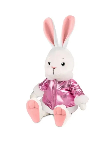 MAXITOYS Мягкая игрушка Крольчиха Молли в шубке 20 см
