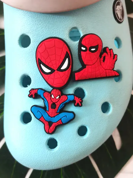 Fun_Jibz Джибитс человек-паук на Crocs для мальчиков Marvel