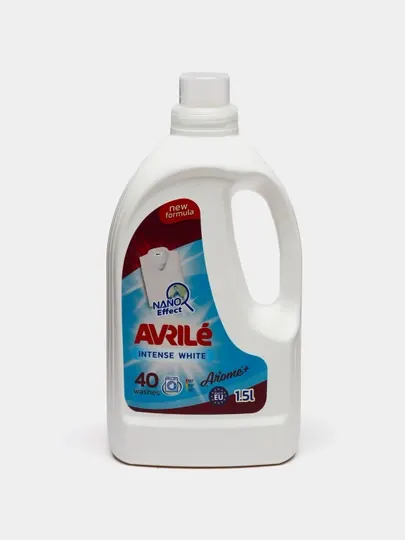 Ароматизированный гель для белоснежной стирки Avrile White AROMA+