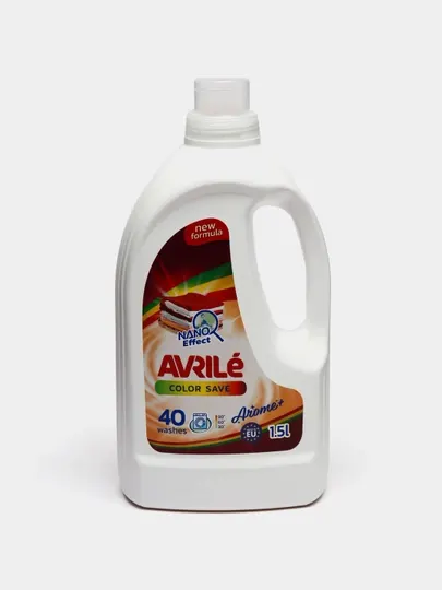 Ароматизированный гель для безупречной стирки цветных вещей Avrile Color AROMA+