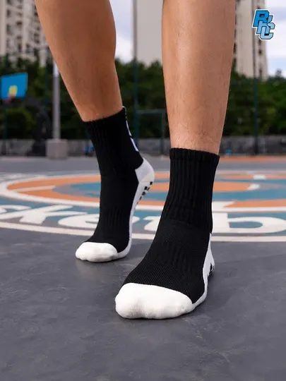 Комплект Grip Socks и футбольных гетр, противоскользящие спортивные носки - Футбольные гетры