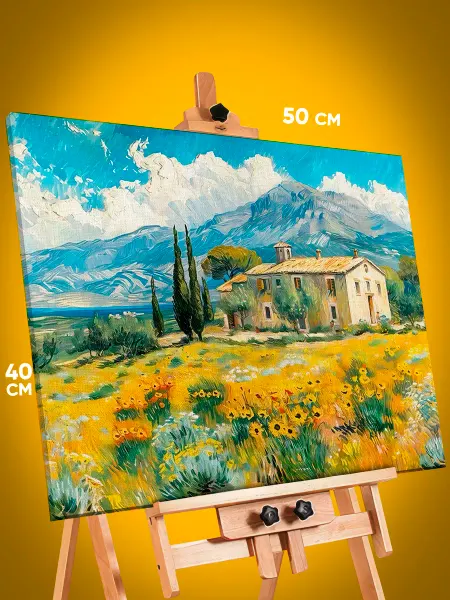 Art Кисть Картина на стену Репродукция пейзаж живопись