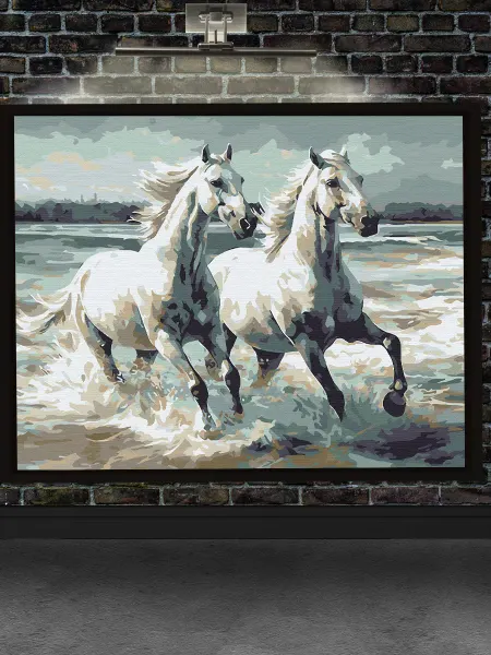 YOU CAN ART Картина по номерам кони