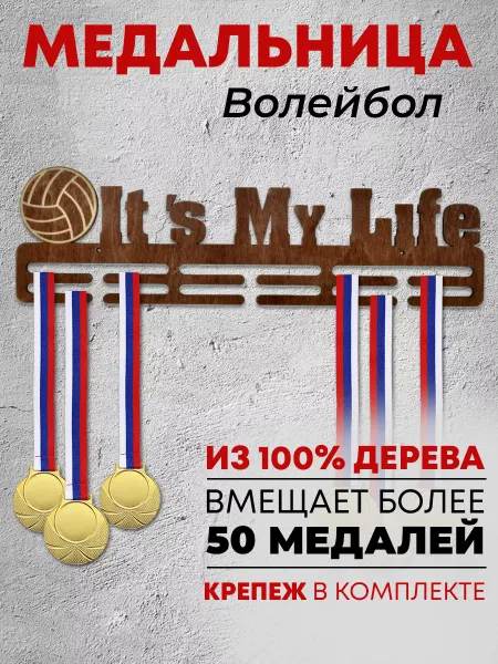Forest ART Держатель для медали Медальница волейбол