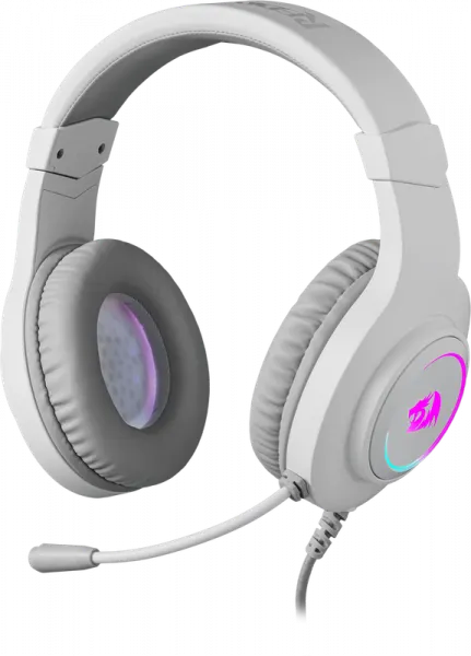 Игровая гарнитура Redragon Hylas Белые, RGB, 3.5 Jack Defender