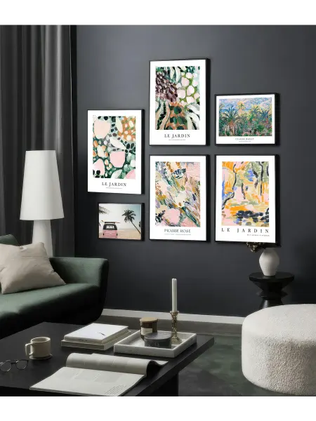 Onlly.art Интерьерная галерея растительные формы и графичная пластика