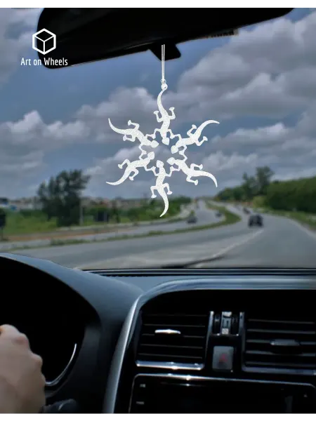Art on Wheels Подвеска в машину на зеркало Ягода, подарок автолюбителю