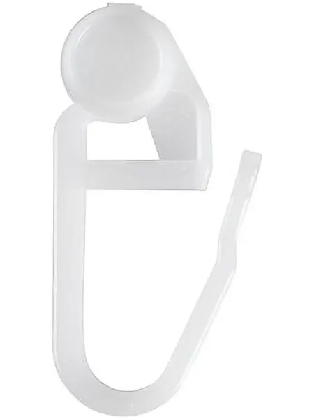Ле-Гранд Крючки роликовые для штор LEGRAND белые 20 шт