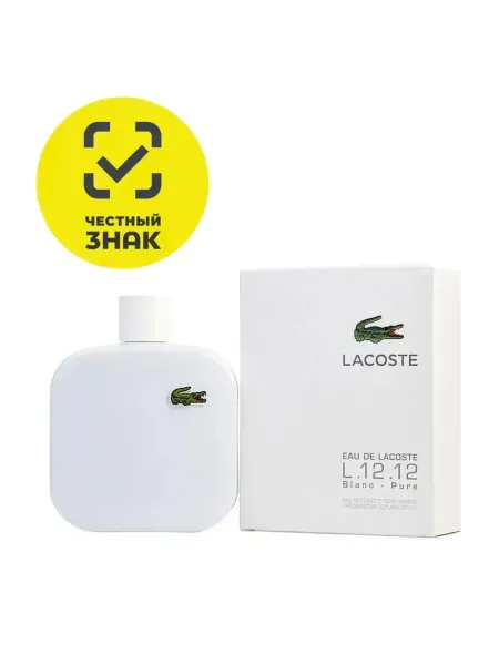 Духи орифлейм Туалетная вода Lacoste L.12.12 Noir (100 мл)