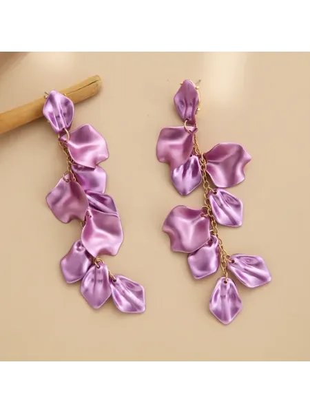 Be self true jewel Серьги бижутерия длинные висячие вечерние крупные