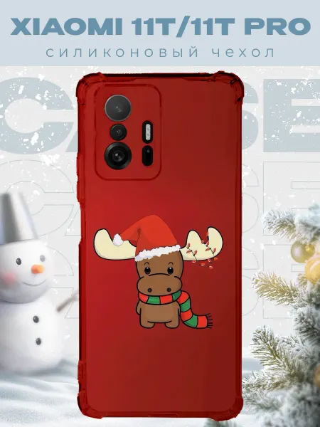 PRINTberries Новогодний чехол для телефона Xiaomi 11T 11T Pro олень