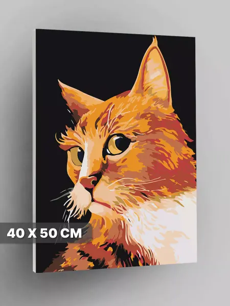 Artery Картина по номерам Кот рыжий