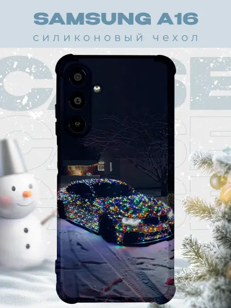 PRINTberries Новогодний чехол для телефона Samsung A16 бмв