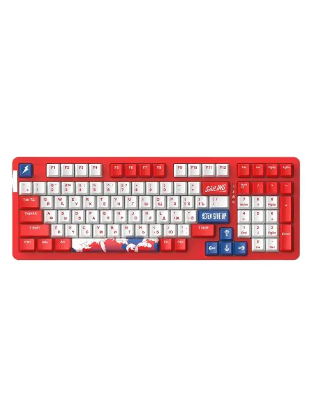 Dareu Игровая клавиатура проводная A98 Sailing-красный (русс