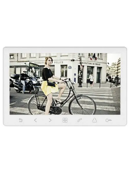 TANTOS Монитор видеодомофона Amelie HD SE Slim (White)