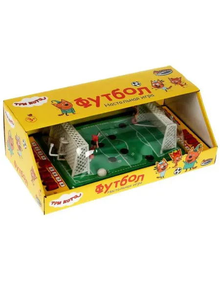 Играем вместе Детская развивающая настольная игра футбол Три Кота