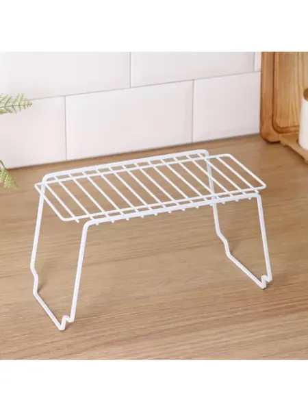 Доляна Полка универсальная 24×14,3×14,6 см, цвет белый