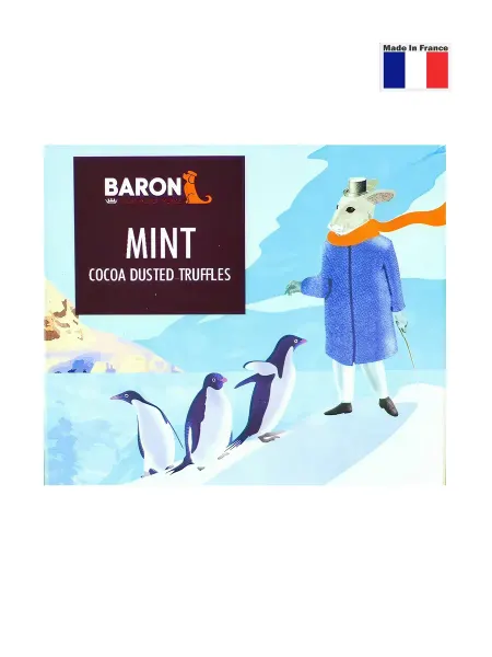 Baron Французские трюфели с кристаллами мяты, 150 г