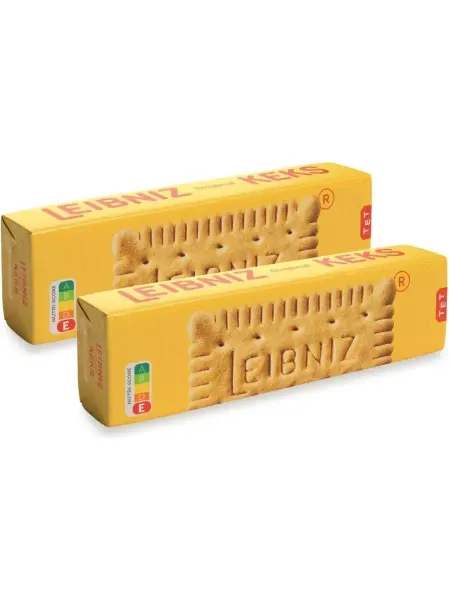 Leibniz Печенье сливочное 2 пачки по 200г