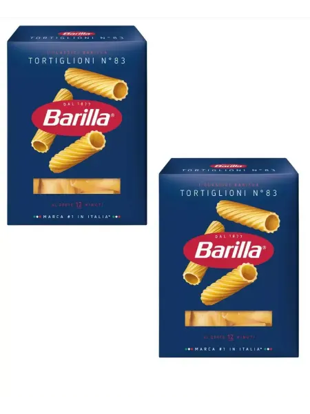 Barilla Макаронные изделия № 83 Tortiglioni 450 г, 2 уп
