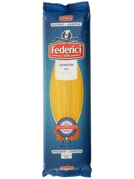 Макаронные изделия Federici Spaghetti спагетти, 400 г