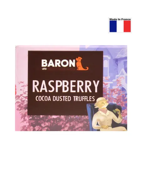 Baron Французские трюфели с кусочками малины 100гр