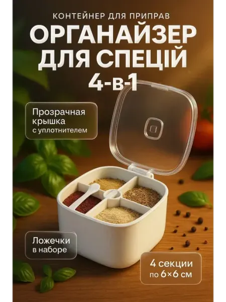 As7a Удобный и практичный контейнер для специй и приправ