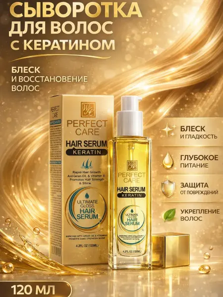 Ashdzhi сыворотка для волос с кератином