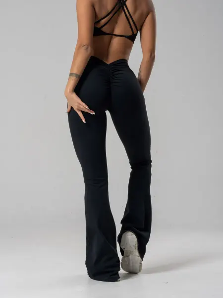Muza Sportswear Спортивные леггинсы клеш брюки
