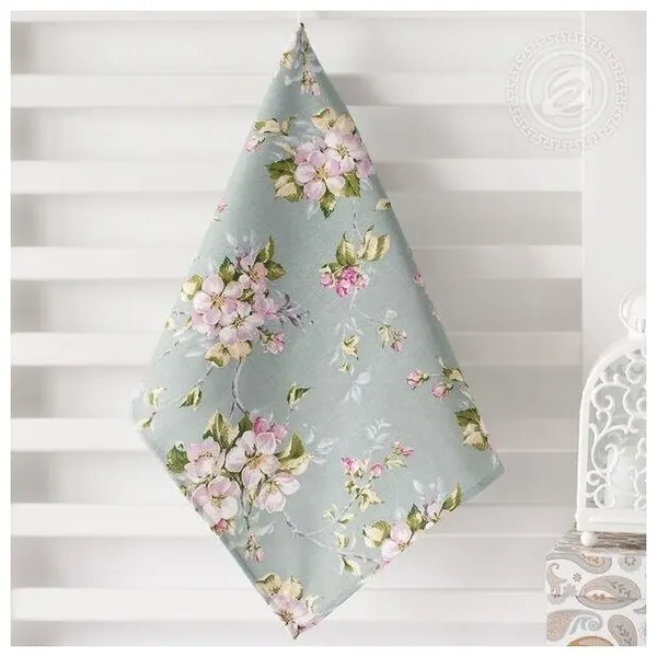Полотенце кухонное из рогожки "Живопись" 50х70