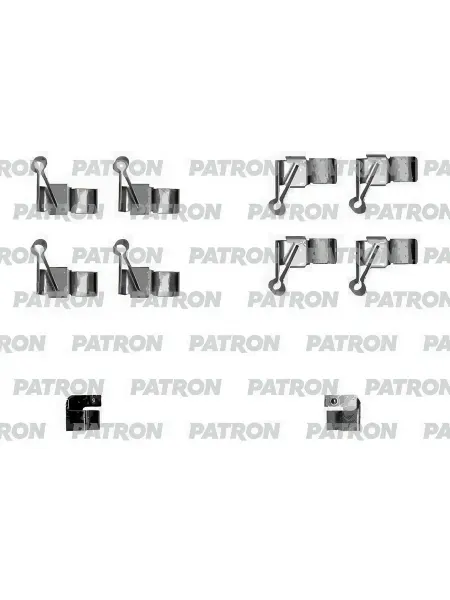 PATRON Монтажный комплект тормозных колодок, для Ауди A8 D3