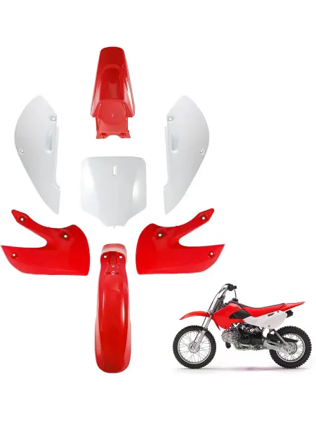 Комплект пластика для питбайка KLX110, KX65, DRZ110
