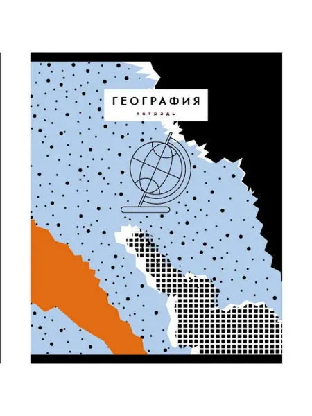Тетрадь предметная "Яркий стиль" 48л. Обложка мат.лам