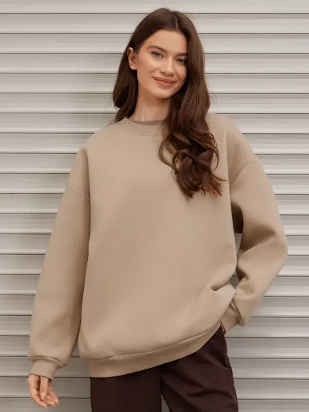 У2к Crazy Getup Свитшот женский оверсайз c начесом