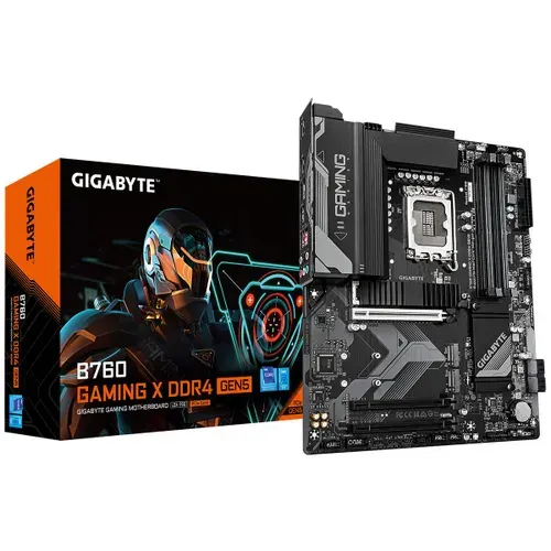 Материнская плата Gigabyte B760 GAMING X DDR4 GEN5, LGA1700, Intel B760, ATX, RTL (B760 GAMING X D4 GEN5)