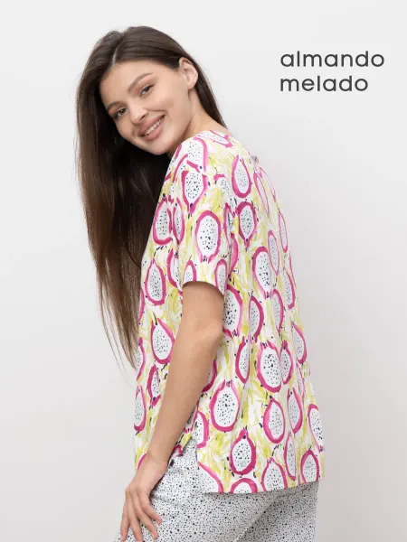 Almando Melado Футболка домашняя оверсайз