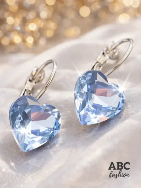 ABC Fashion Серьги бижутерия сердечки