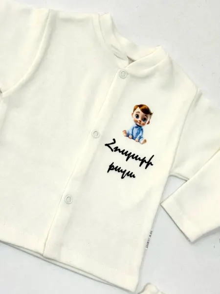 JorBaby Распашонка кофт и ползунки для новорожденных 2шт