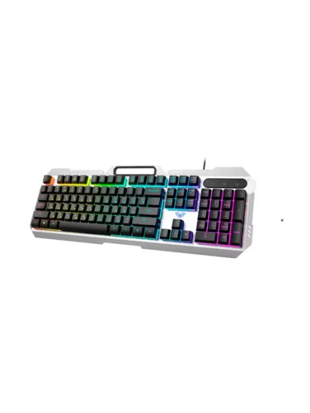 AULA Клавиатура мембранная проводная F2023 (RGB)