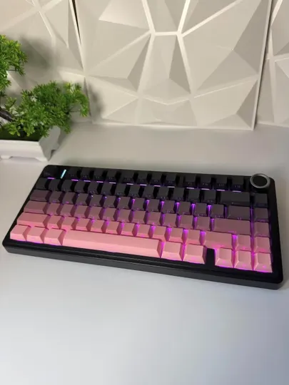 Игровая клавиатура AULA F75 Black Power Gradient