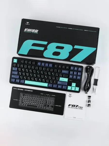Беспроводная механическая клавиатура AULA F87 Pro для игр и…