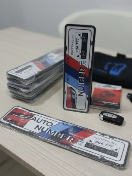 Эксклюзивные рамки для автономеров AUTO NUMBER в стиле BMW M