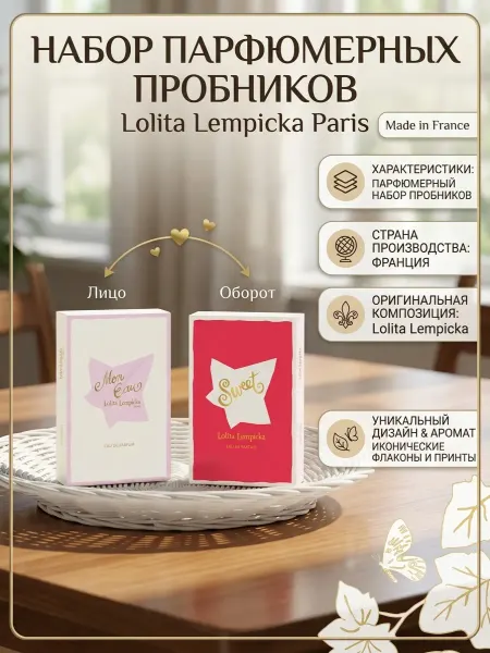 LOLITA LEMPICKA Парфюмерный набор 6 пробников